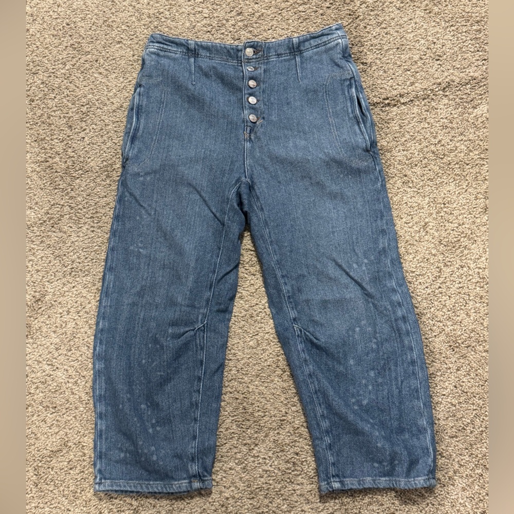 We The Free High Rise Blue Jeans